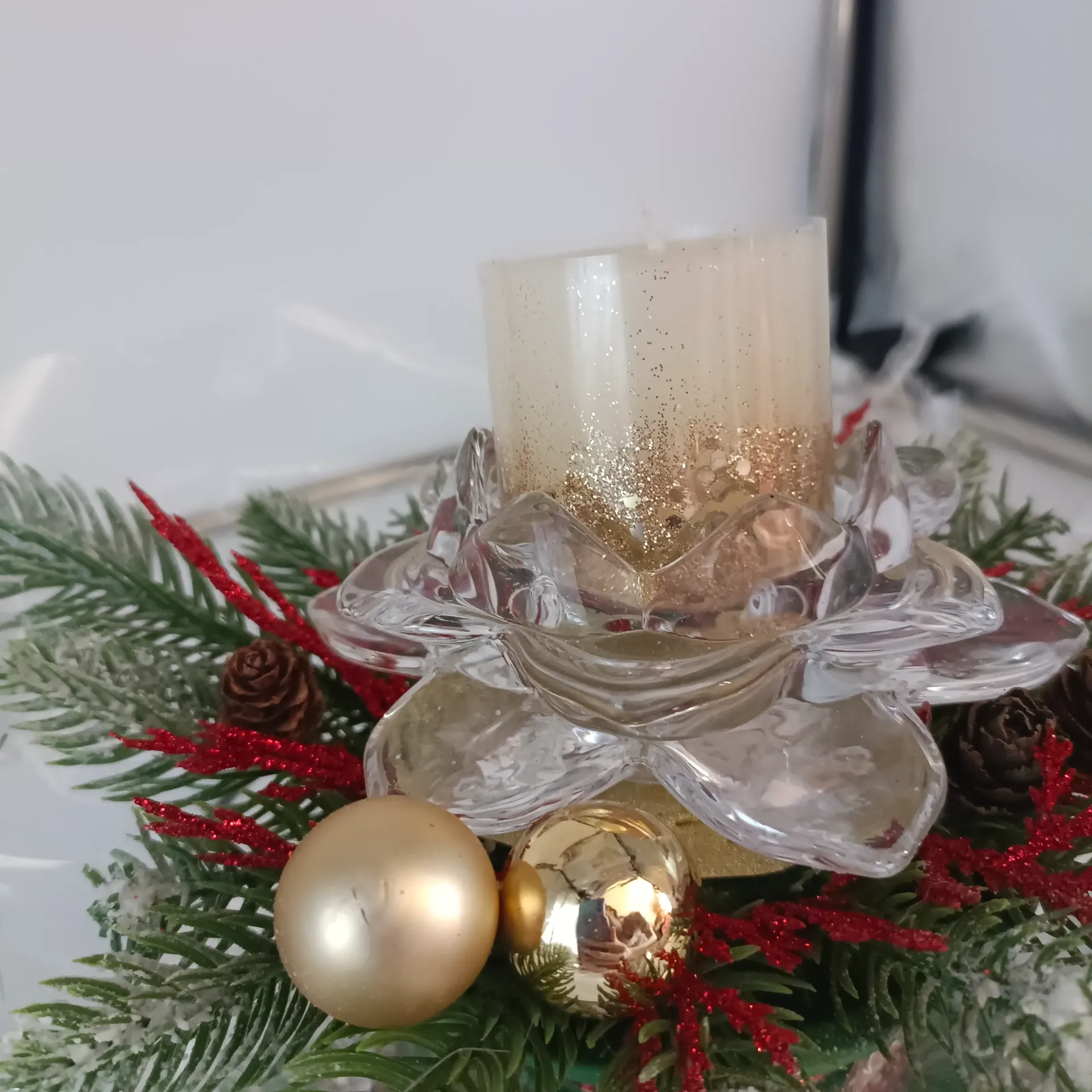 [Noël] 크리스마스 장식용 캔들홀더 - Christmas Decorative Candle Holder